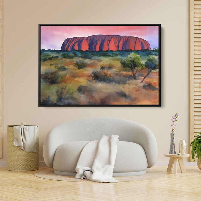 Watercolor Uluru #113 - Kanvah