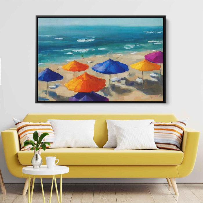 Abstract Beach Umbrellas #108 - Kanvah