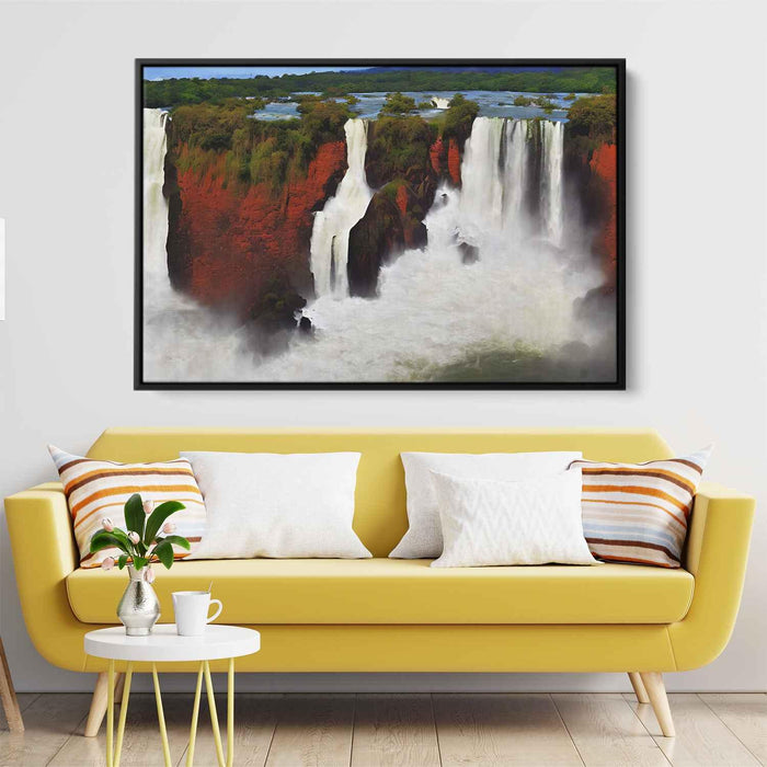 Abstract Iguazu Falls #113 - Kanvah