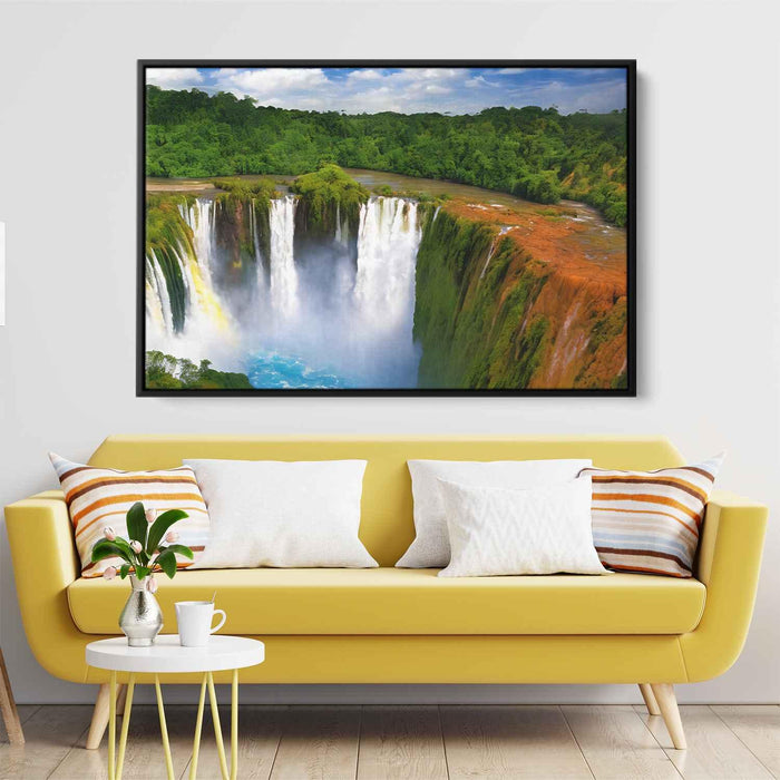 Abstract Iguazu Falls #115 - Kanvah
