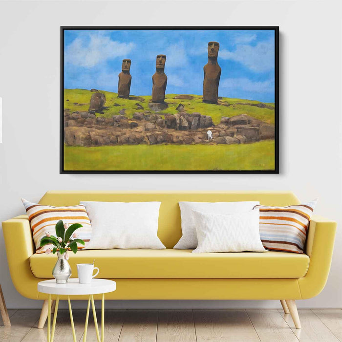 Abstract Moai of Easter Island #106 - Kanvah
