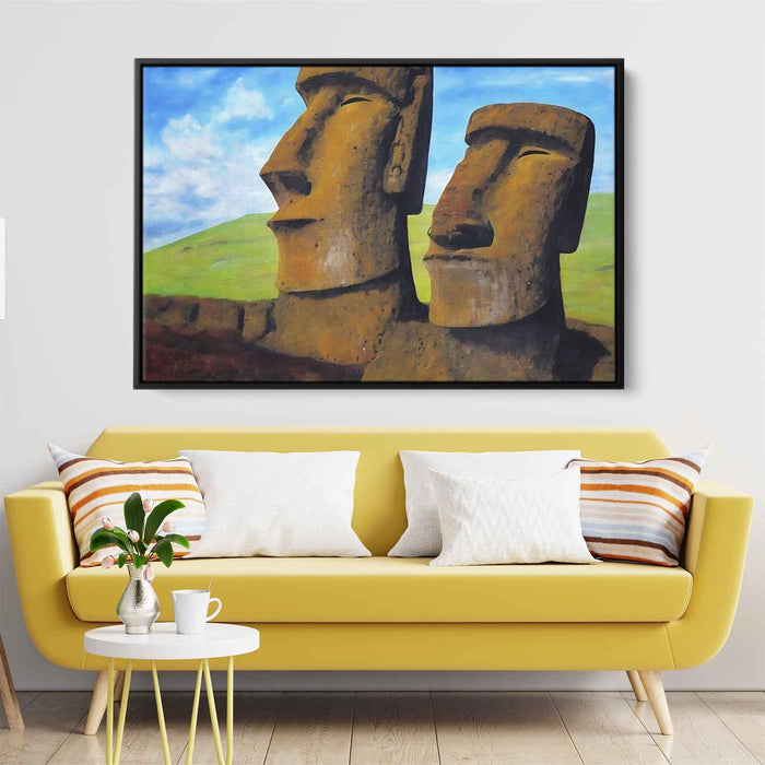 Abstract Moai of Easter Island #112 - Kanvah