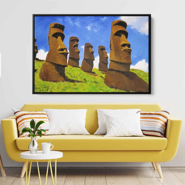 Abstract Moai of Easter Island #113 - Kanvah