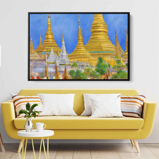 Abstract Shwedagon Pagoda #105 - Kanvah