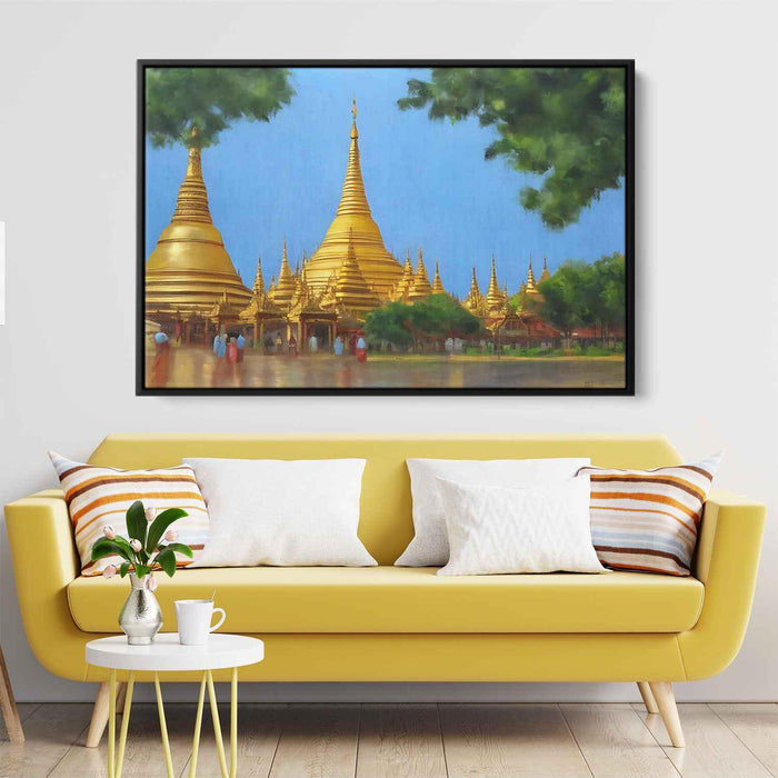 Abstract Shwedagon Pagoda #108 - Kanvah