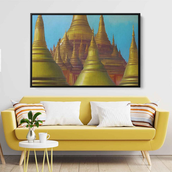 Abstract Shwedagon Pagoda #115 - Kanvah