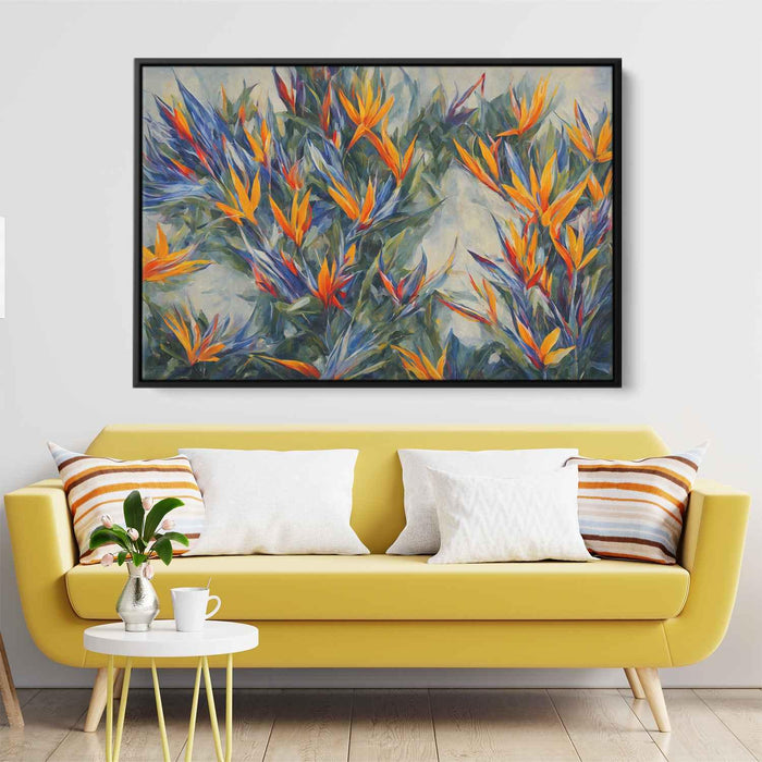Contemporary Oil Birds of Paradise #105 - Kanvah