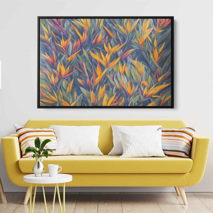 Contemporary Oil Birds of Paradise #112 - Kanvah