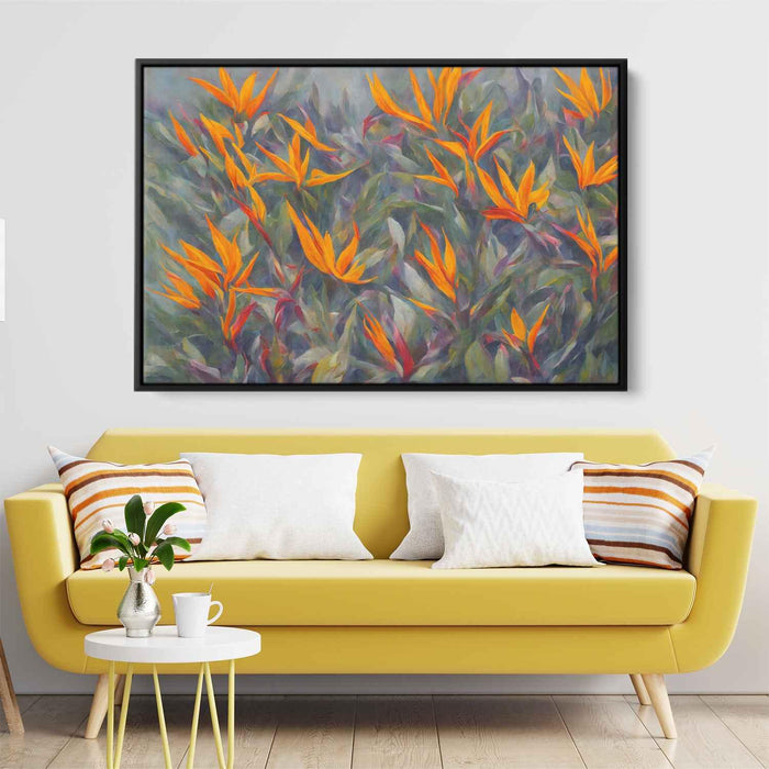 Contemporary Oil Birds of Paradise #113 - Kanvah