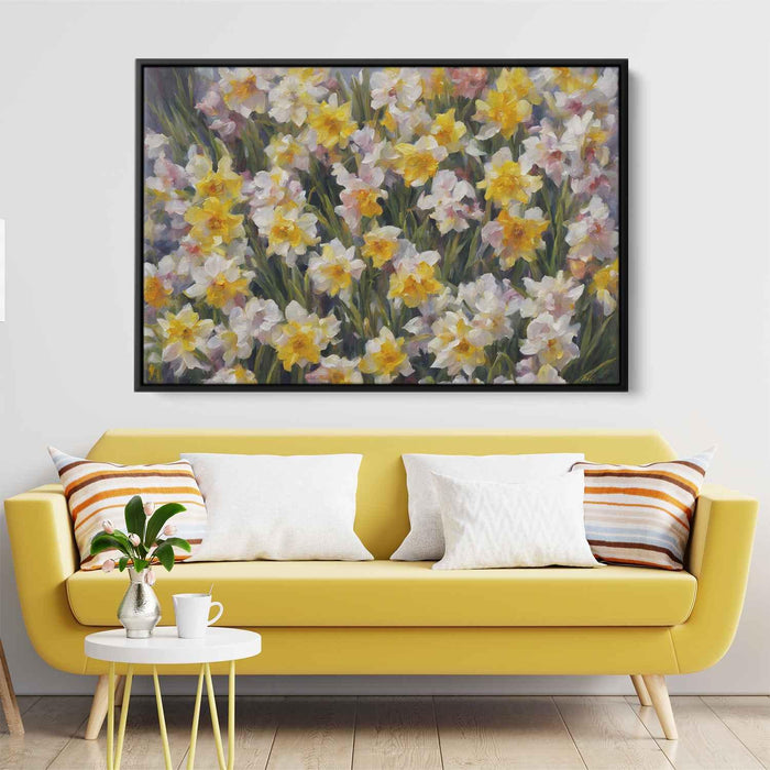 Contemporary Oil Daffodils #112 - Kanvah