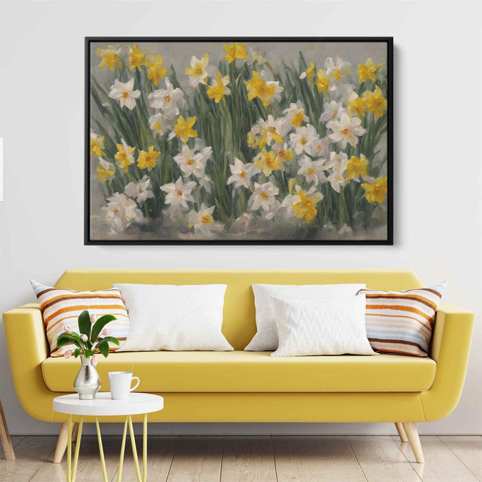 Contemporary Oil Daffodils #115 - Kanvah