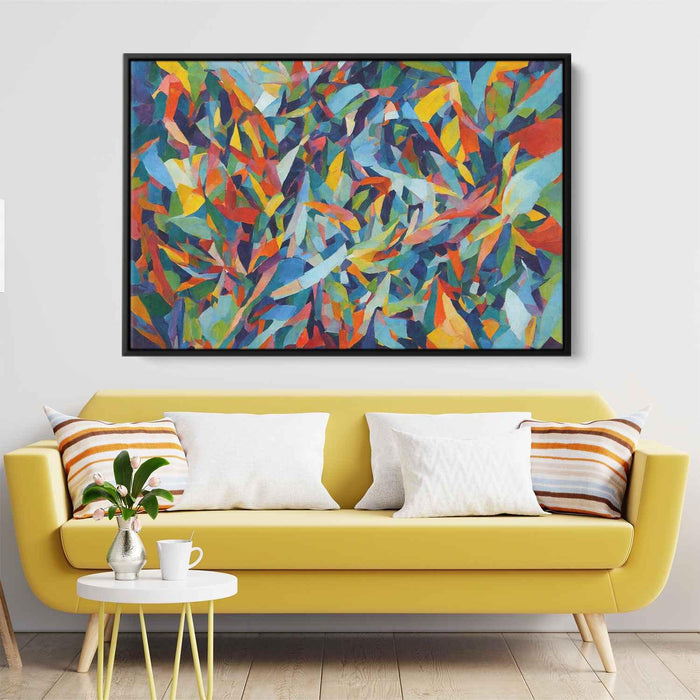 Cubist Oil Birds of Paradise #110 - Kanvah