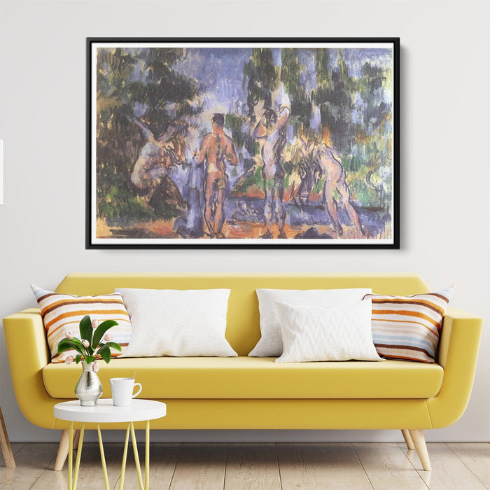 Four Bathers by Paul Cezanne - Canvas Artwork