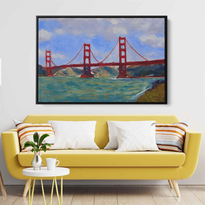 Impressionism Golden Gate Bridge #112 - Kanvah