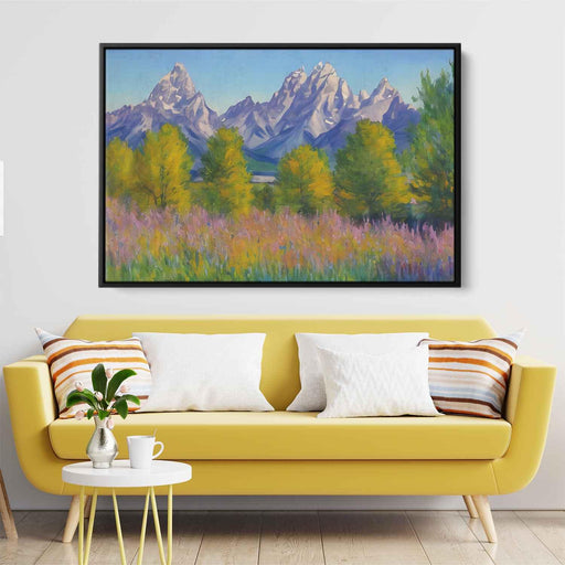 Impressionism Grand Tetons #113 - Kanvah