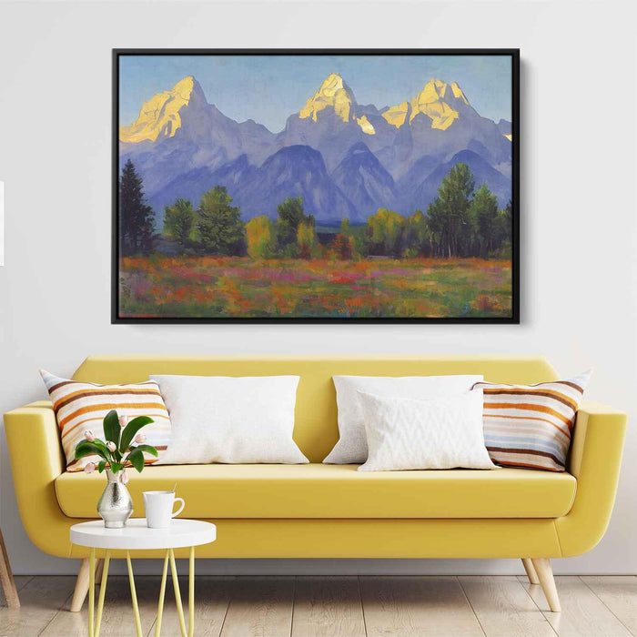 Impressionism Grand Tetons #123 - Kanvah