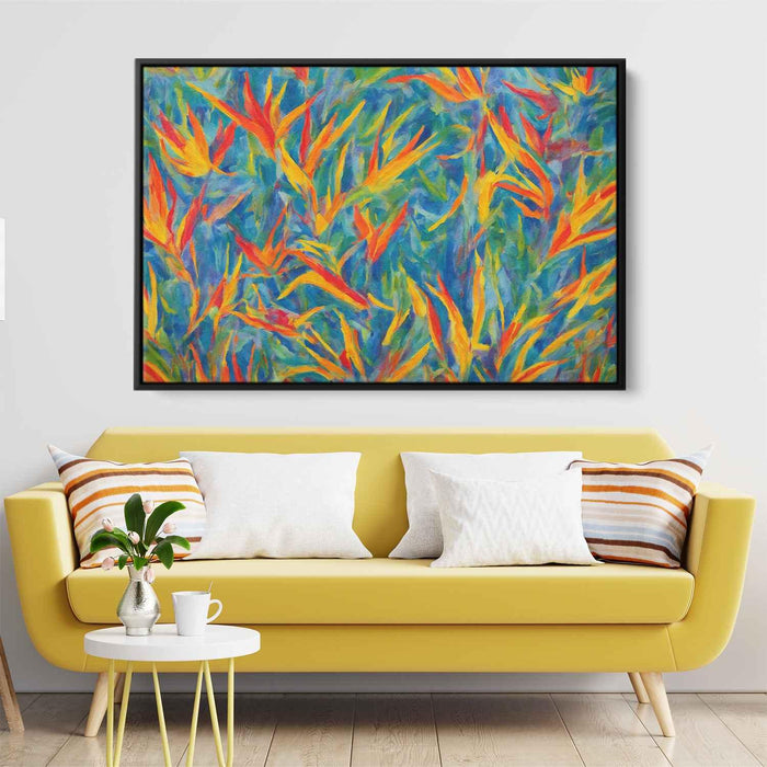 Impressionist Oil Birds of Paradise #108 - Kanvah