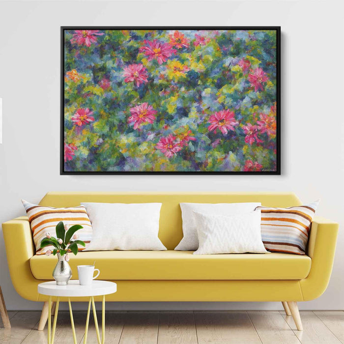 Impressionist Oil Tropical Flowers #115 - Kanvah