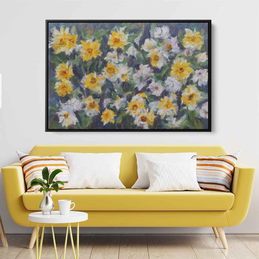 Modern Oil Daffodils #106 - Kanvah
