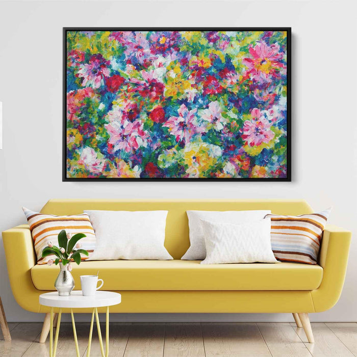 Tropical Flowers Oil Painting #105 - Kanvah