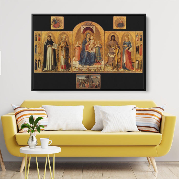 Perugia Altarpiece by Fra Angelico - Canvas Artwork