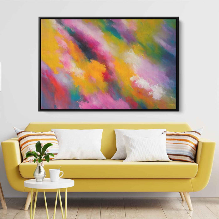 Pink Abstract Painting #123 - Kanvah