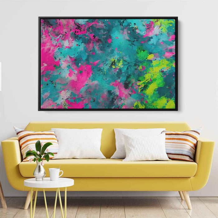 Pink Abstract Splatter #110 - Kanvah