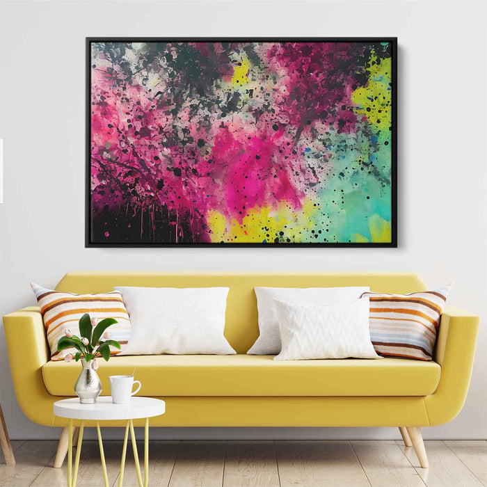 Pink Abstract Splatter #112 - Kanvah