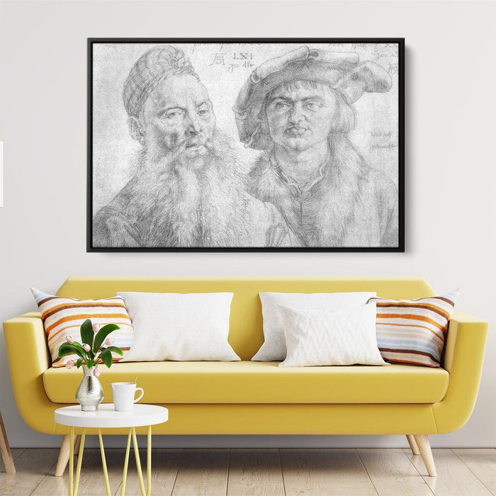 Portrait of Paul Martin and the Topler Pfinzig by Albrecht Durer - Canvas Artwork