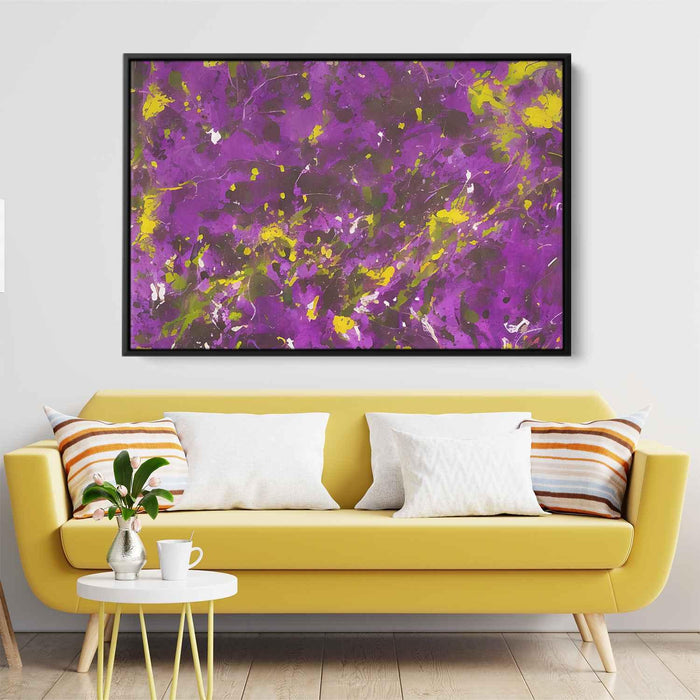 Purple Abstract Splatter #115 - Kanvah