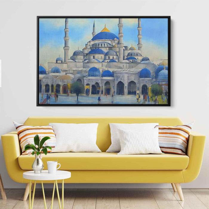 Realism Blue Mosque #105 - Kanvah