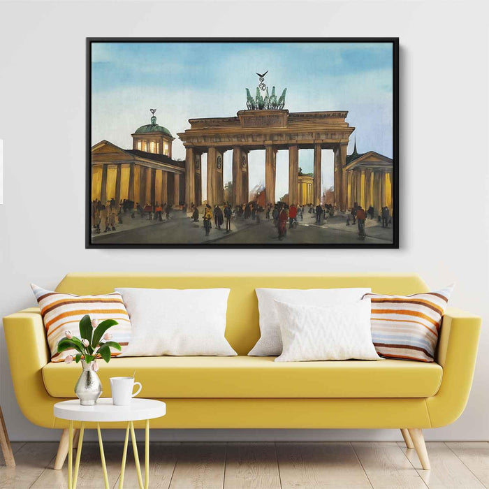 Watercolor Brandenburg Gate #112 - Kanvah