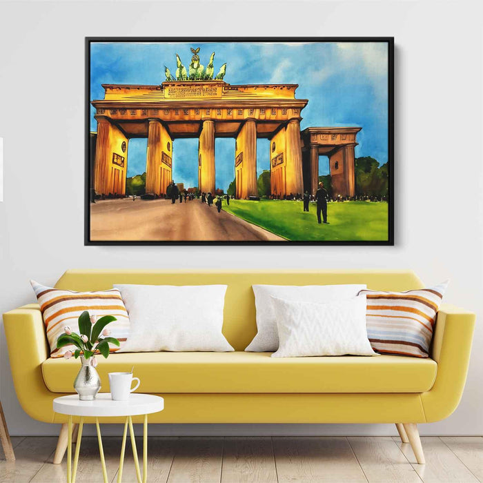 Watercolor Brandenburg Gate #113 - Kanvah