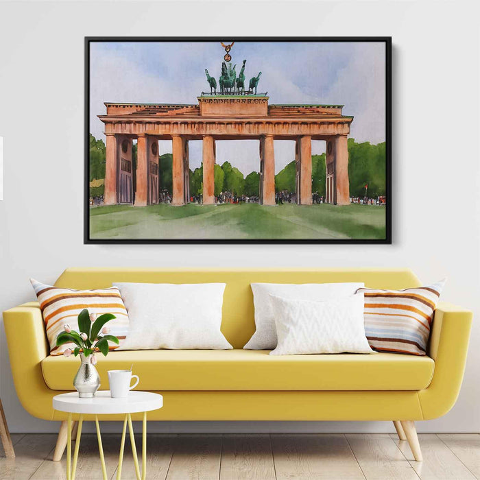 Watercolor Brandenburg Gate #115 - Kanvah