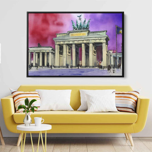 Watercolor Brandenburg Gate #123 - Kanvah