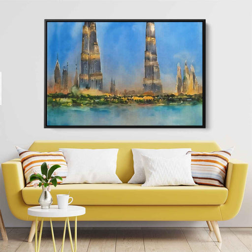 Watercolor Burj Khalifa #113 - Kanvah