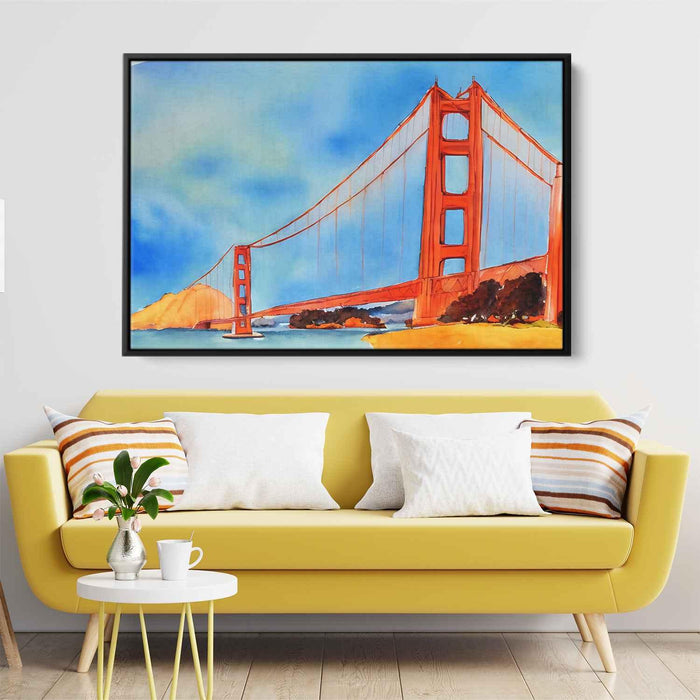 Watercolor Golden Gate Bridge #115 - Kanvah