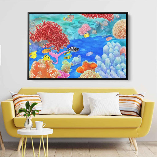 Watercolor Great Barrier Reef #110 - Kanvah