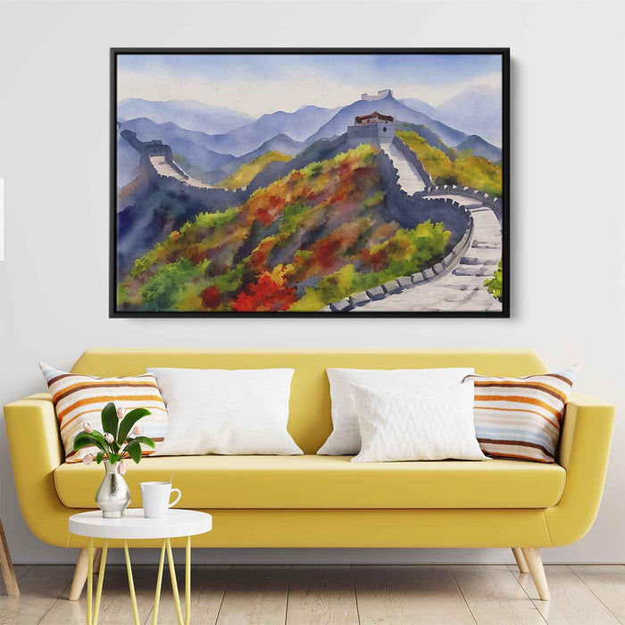 Watercolor Great Wall of China #106 - Kanvah