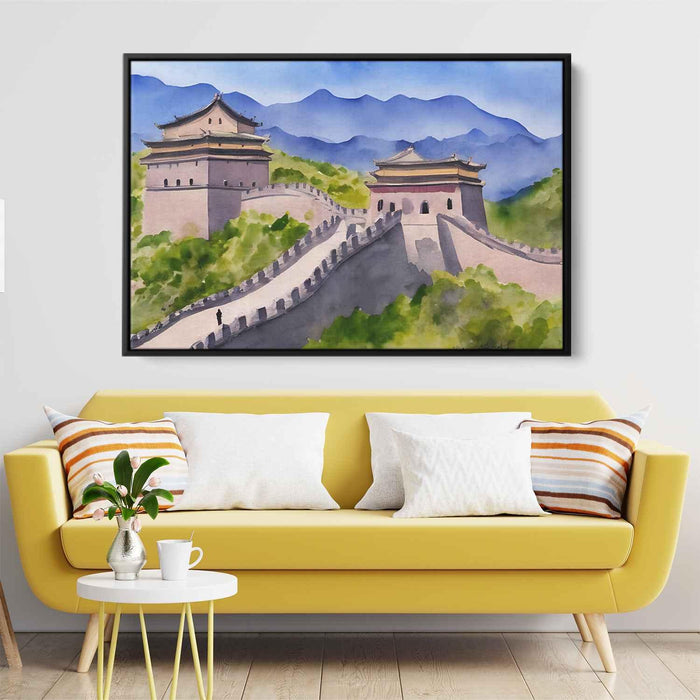 Watercolor Great Wall of China #110 - Kanvah