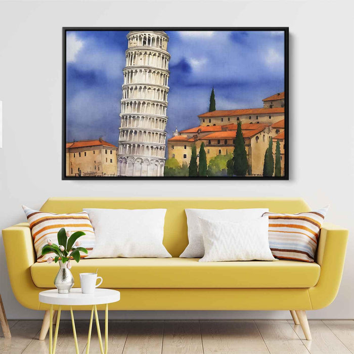 Watercolor Leaning Tower of Pisa #105 - Kanvah