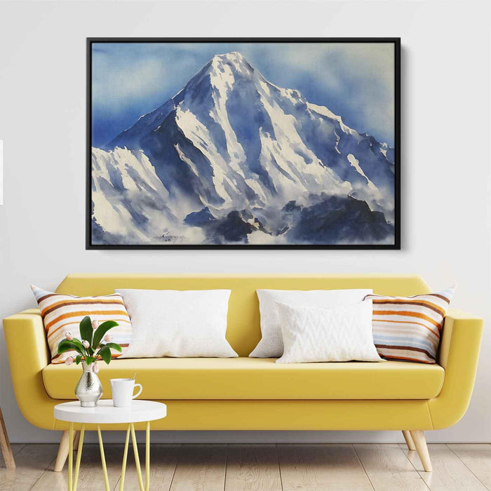 Watercolor Mount Everest #110 - Kanvah