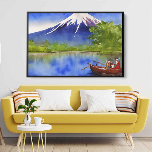 Watercolor Mount Fuji #105 - Kanvah