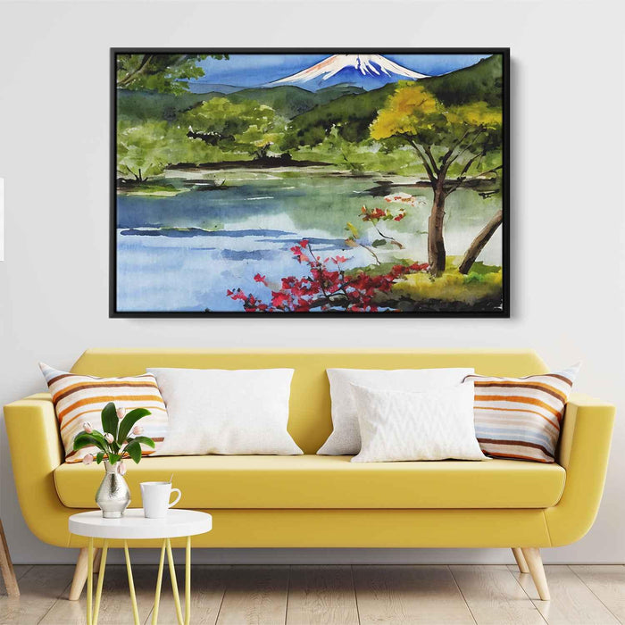 Watercolor Mount Fuji #110 - Kanvah