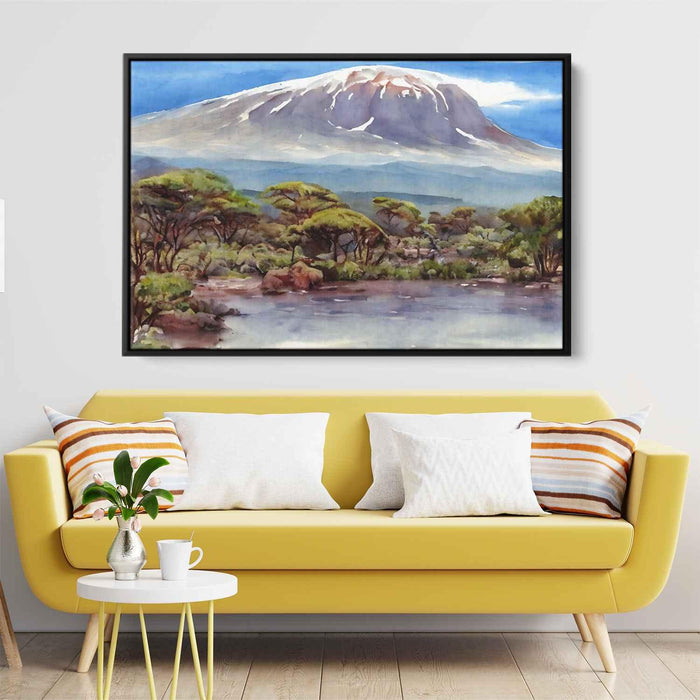 Watercolor Mount Kilimanjaro #106 - Kanvah