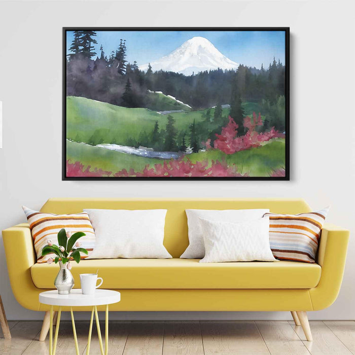 Watercolor Mount Rainier #123 - Kanvah