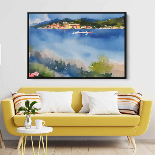 Watercolor Portofino #106 - Kanvah