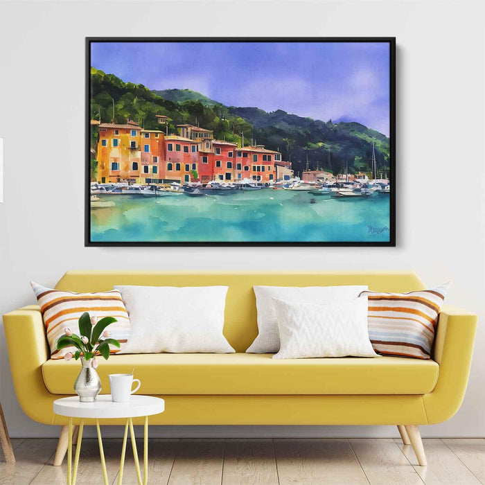 Watercolor Portofino #110 - Kanvah