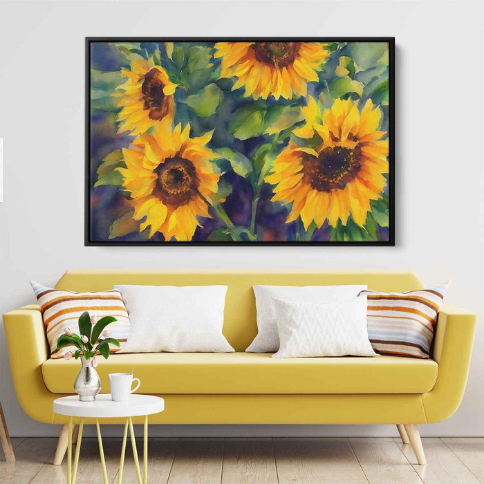 Watercolor Sunflower #108 - Kanvah