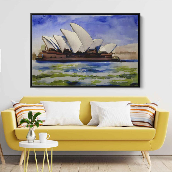 Watercolor Sydney Opera House #113 - Kanvah